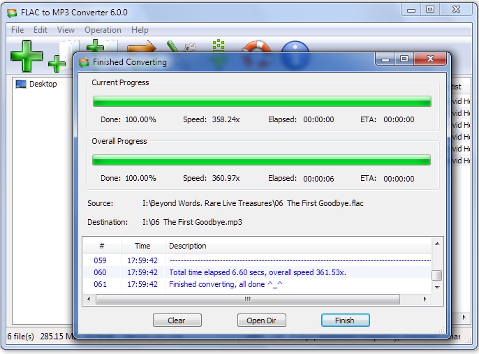 FLAC to MP3 Converter 6.2.1